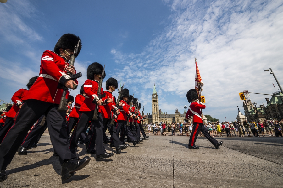 Rondreis Oost-Canada Ottawa guard